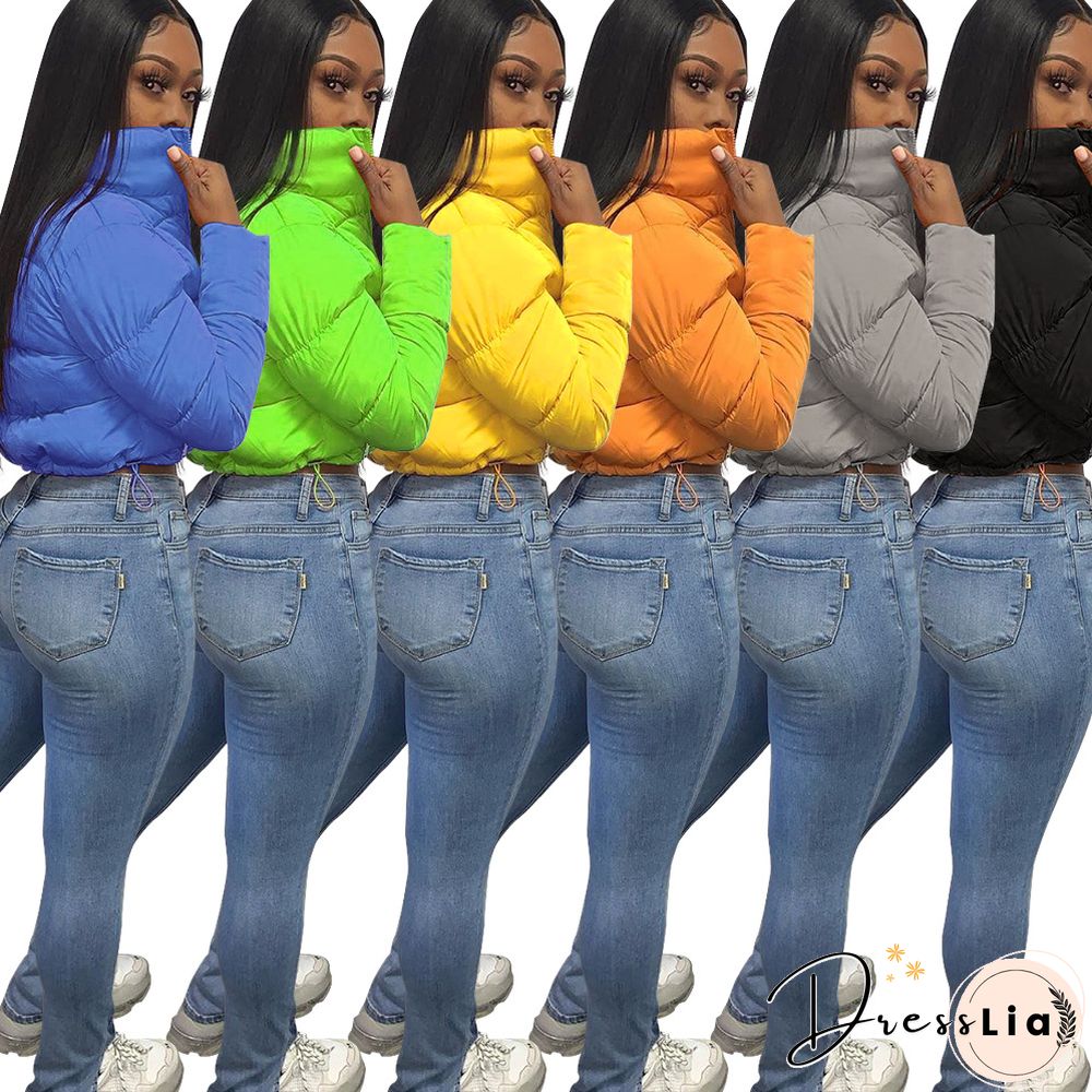 Women Thick Winter Oversize Loose Zipper Jacket Coat