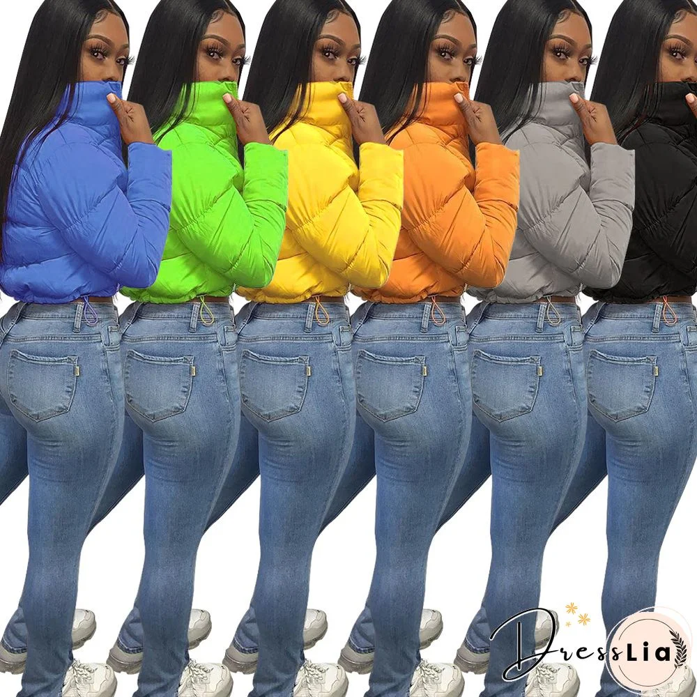 Women Thick Winter Oversize Loose Zipper Jacket Coat