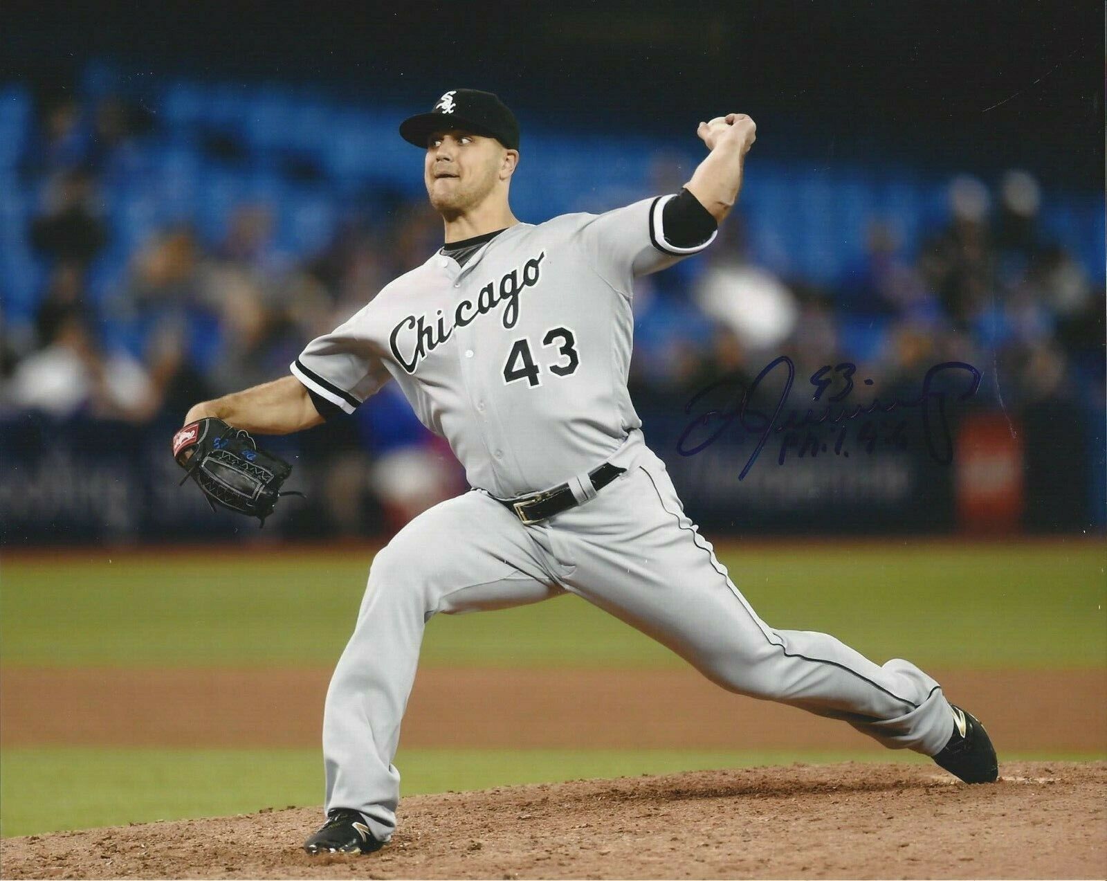 Dan Jennings Autographed 8x10 Chicago White Sox#S1139