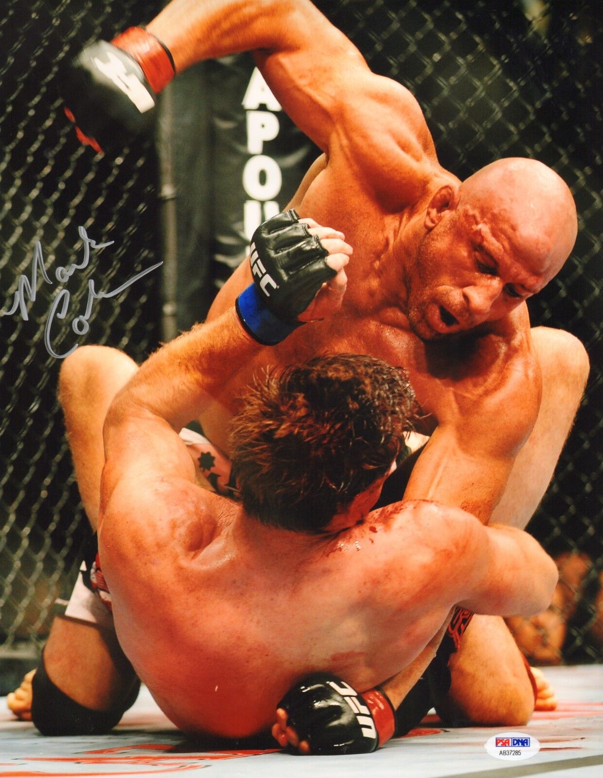 Mark Coleman Signed 11x14 Photo Poster painting PSA/DNA COA UFC 100 Picture Autograph 10 12 14