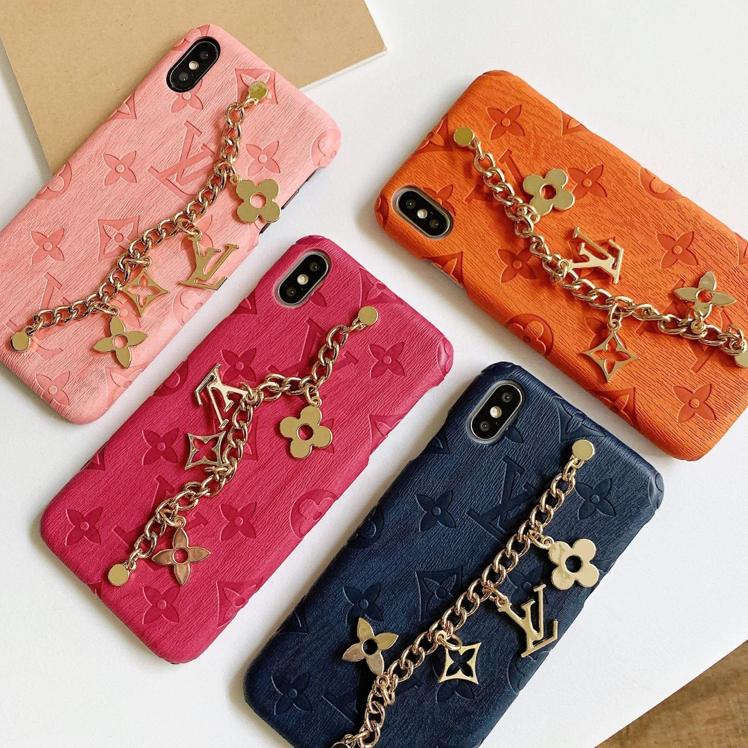 Creative Design Phone Case For iPhone with Chain