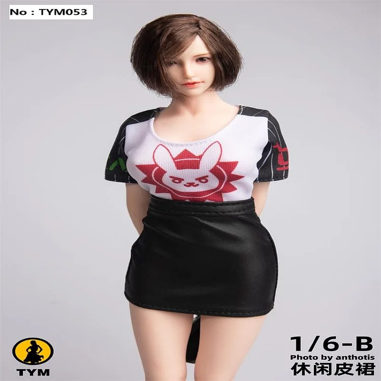 1/6 Scale Sexy Clothes Phicen, Sexy Female Mini Skirt 1/6