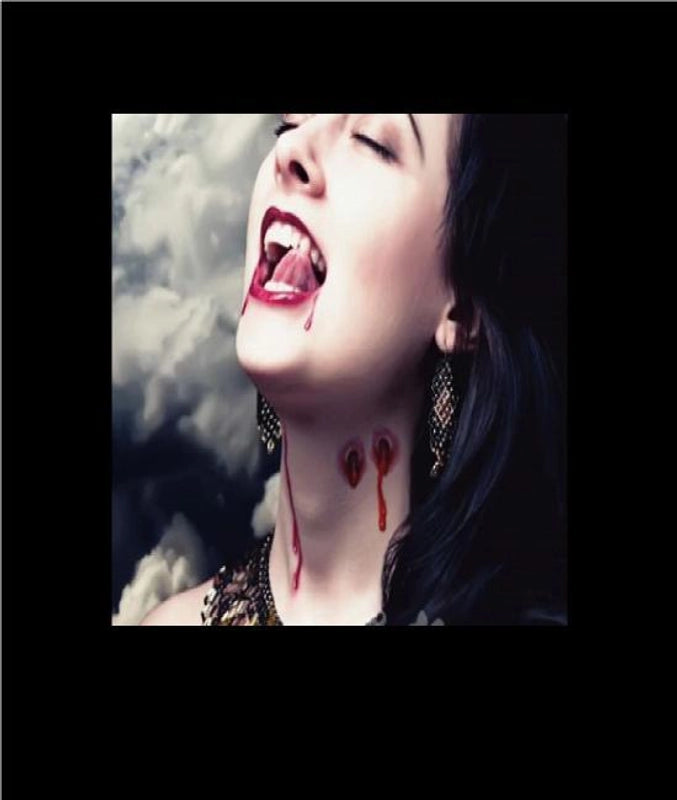 Tattoo Sticker Waterproof Scar Needle Stiched Prank Sticker Halloween Horror Wound Realistic Blood Wound Scar