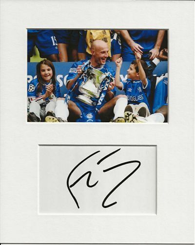 Frank Leboeuf chelsea genuine authentic autograph signature and Photo Poster painting AFTAL COA