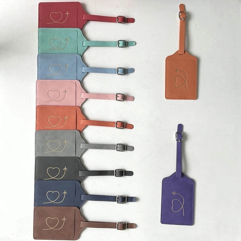 Minimalist Solid Color Pu Leather Passport Holders