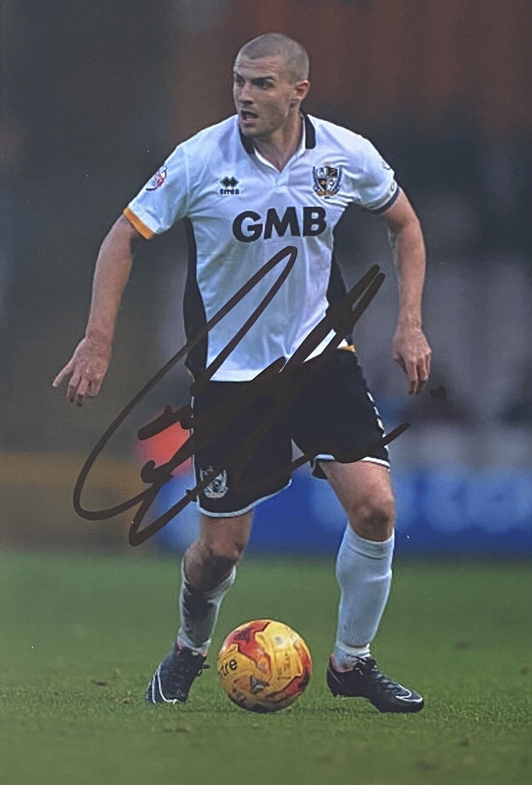 Carl Dickinson Genuine Hand Signed 6X4 Port Vale Photo Poster painting