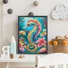 (US Only)Seahorse - Diamond Painting - Partial Special Shaped Drill (Canvas|30*40cm)