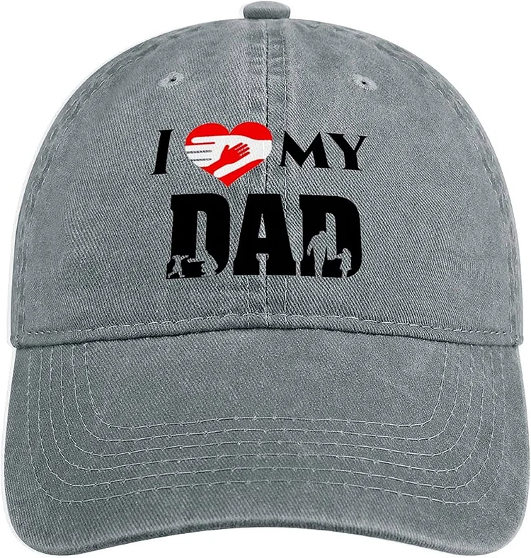 Dad Ever Hat Mountain Dad Hat Fathers Day Original Trucker with Adjustable Sun Hat Denim Baseball Cap for Men