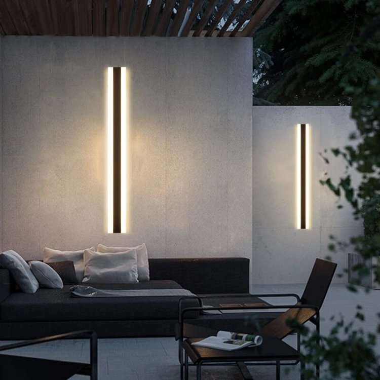 Modern Outdoor Waterproof Strip Wall Lamp