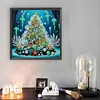 Christmas Tree - Diamond Painting - Partial Special Shaped Drill(Canvas|30*30cm)