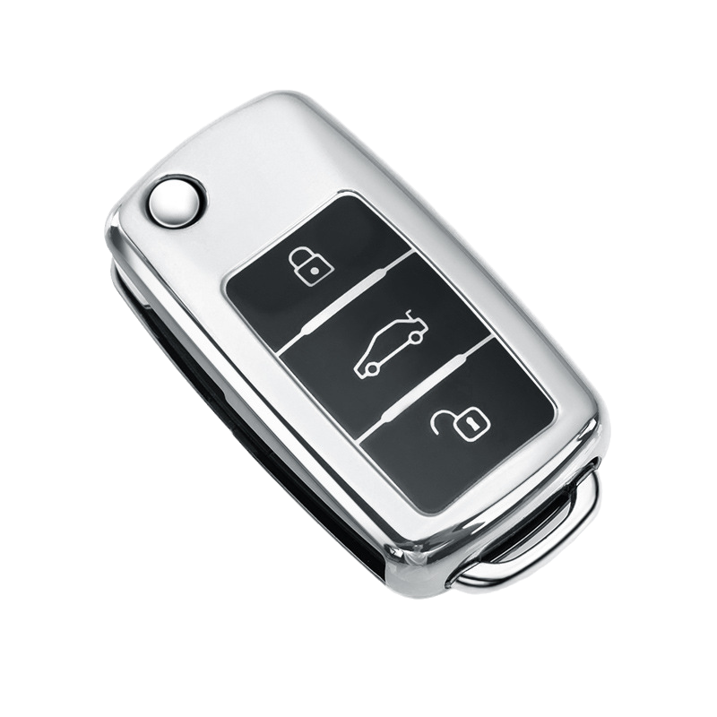 TPU Key Cover Case Holder Keychain for Volkswagen caesarcar dxncar