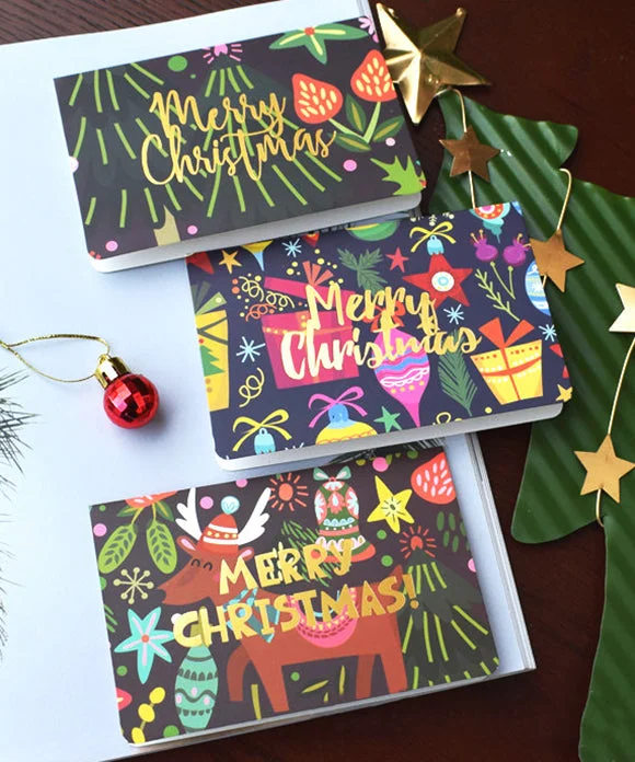 30 Pcs Graffiti Christmas Cards With Envelopes