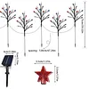 Independence Day Solar Lights with 8 Lighting Modes LED Patriotic Pathway Lights IP65 Waterproof for Outdoor Yard Garden 250th Anniversary Decor