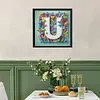 Butterfly Flower U 5D Partial Drill DIY Diamond Painting Kit 30*30cm