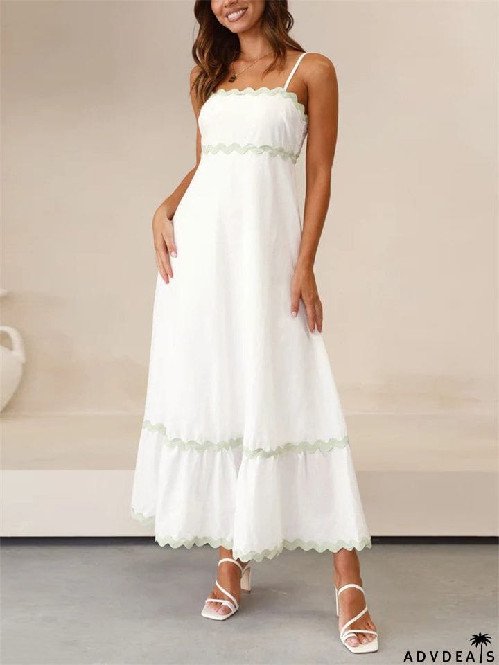 Ladies Summer New Trendy Beach Strappy Dresses