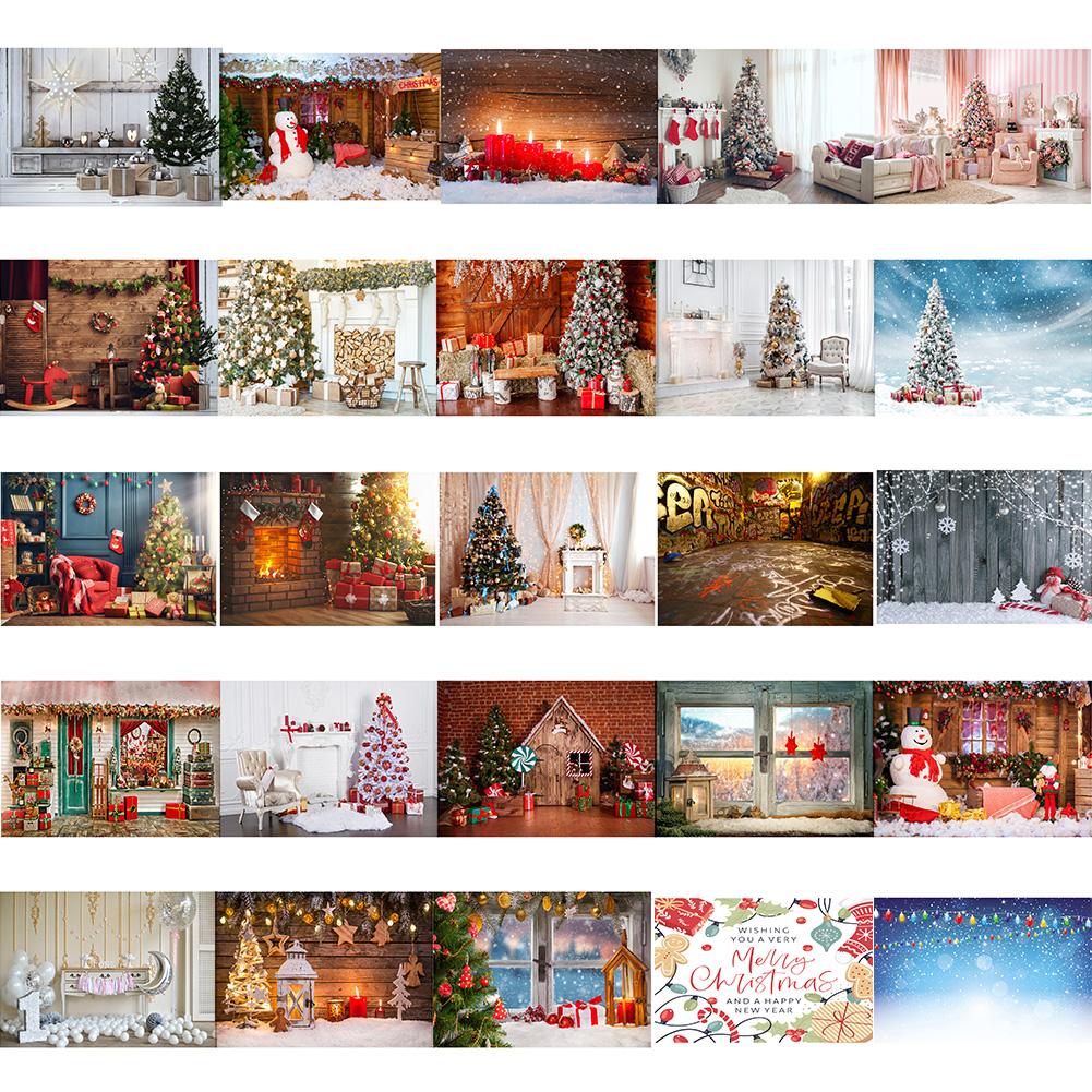 

Christmas Background Cloth Snows Santa Claus Home Decor Photo Studio Fabric, And-2024, 501 Original