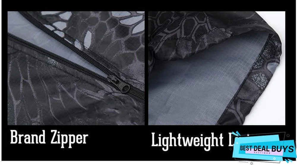 Men Lightweight Military Skin Windbreaker Waterproof Tactical Raincoats Windproof Army Outerwear Jackets