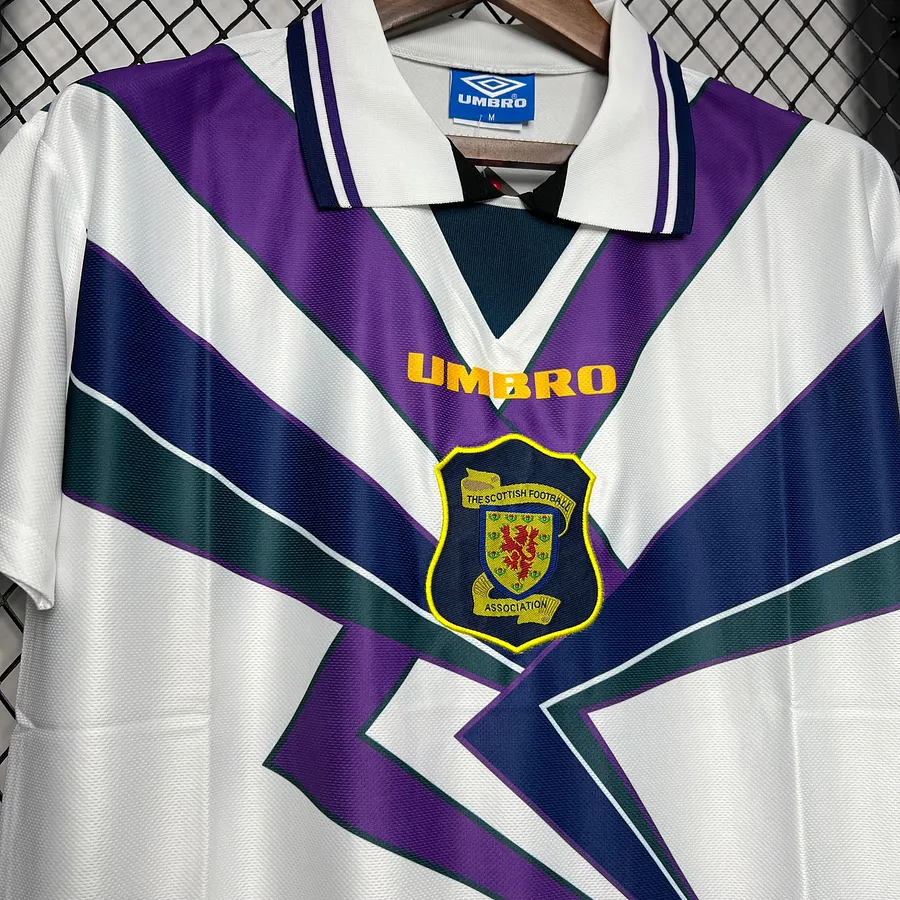 Maillot De Football Écosse Home Vintage 1994-1996 - Umbro - Taille M Homme - Occasion Parfait état