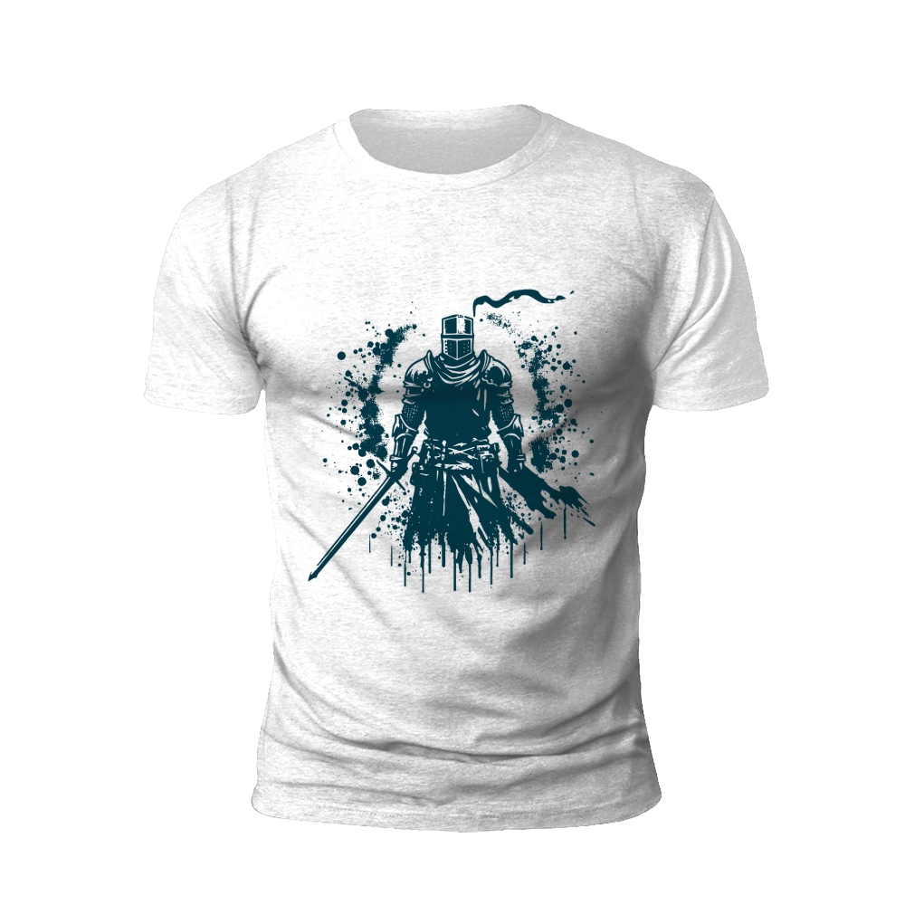 Knight's Stand: Valor in the Face of Battle t-shirt