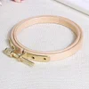 DIY Wooden Cross Stitch Frame Needlework Hoop Ring Hand Embroidery Tool