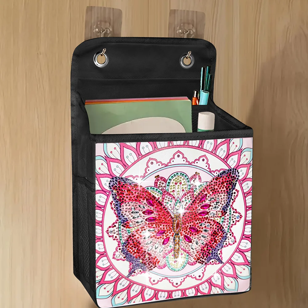 DIY Butterfly Diamond Painting Storage Bag Diamond Art Sundries Holder Bag