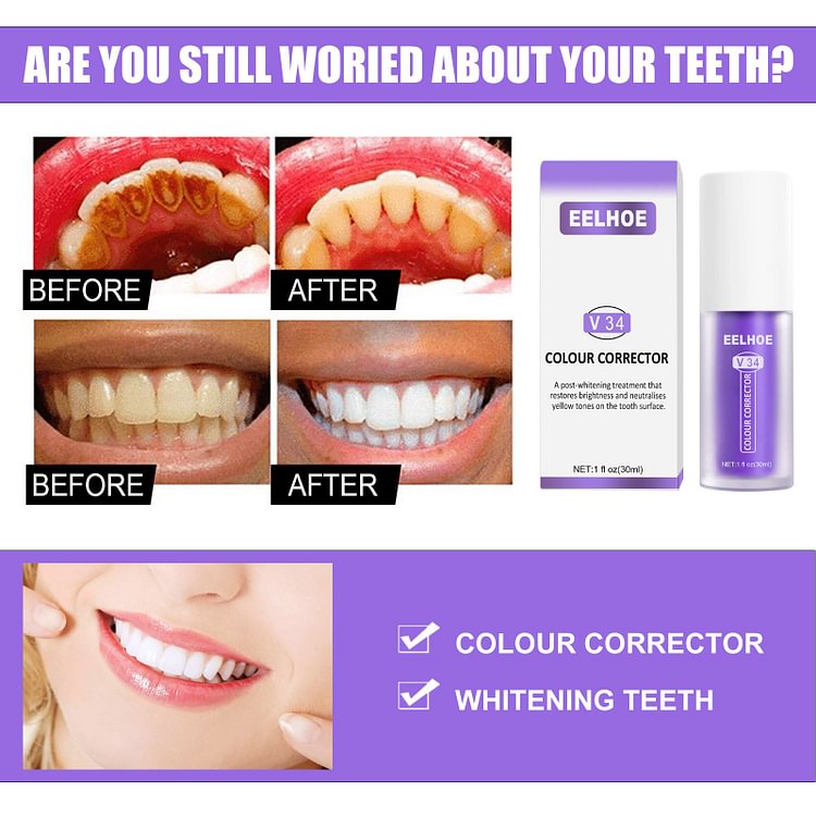🔥Hot Sale-Dental Color CorrectorTM#BUY 2 GET 1 FREE(3 PCS)
