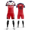 New Sports Wear Soccer Uniform Sets for Adults New Style Solid Color Custom Size Men Soccer Professional Uniform