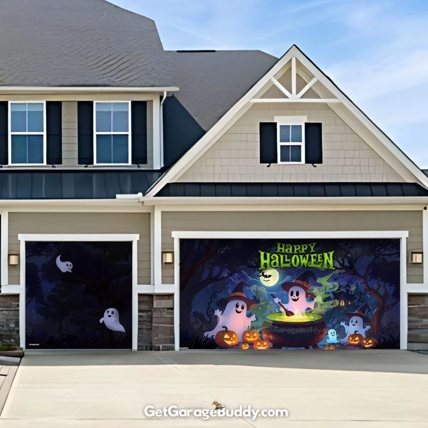 GarageBuddy Halloween Garage Door Covers