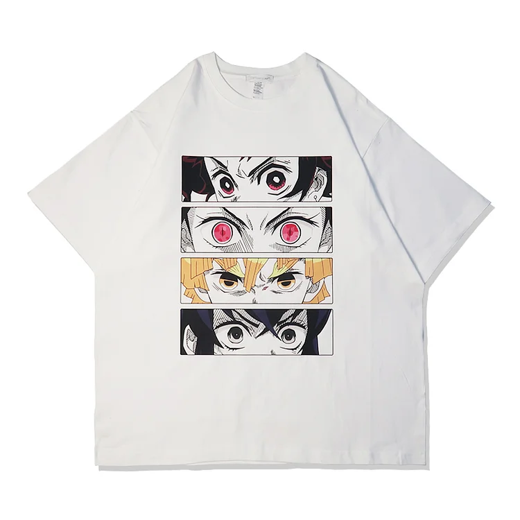 Pure Cotton Demon Slayer Aesthetics T-shirt weebmemes