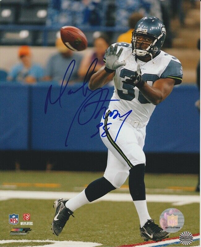 Mack Strong Seattle Seahawks Autographed Signed 8x10 Photo Poster painting CFS Georgia