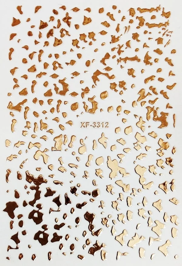 New 3D Bohemia Self-Adhesive Neon Curve Serpentine Letter Stripe Nails Stickers Acrylic Decorations Manicure Design-Nail Inspo