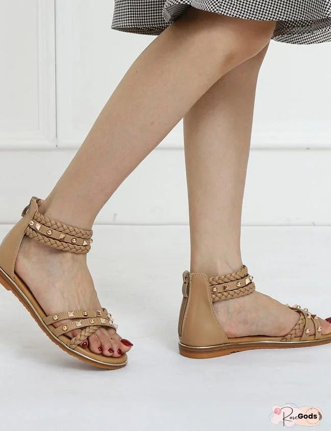Women Beach Vacation Big Size 43 Edges Sandals Comfortable Leisure Casual Shoes
