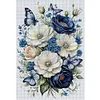 Flowers And Butterfly-14CT Stamped Cross Stitch 40*60cm/15.75*23.62in tapestrymarket