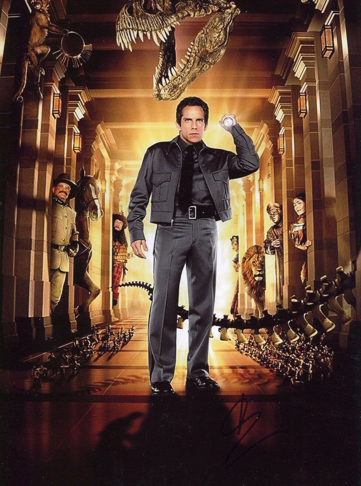 ACTOR Ben Stiller NIGHT AT THE MUSEUM autograph, signed Photo Poster painting