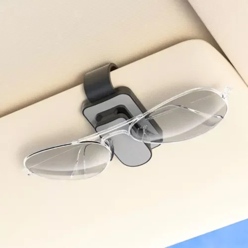 Dronehint Universal Metal Auto Car Interior Parts Sun Visor Glasses Clip Sunglasses Holder (For: Mini) Parts