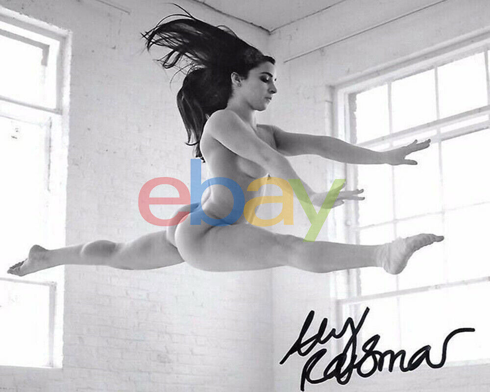 Aly Raisman Signed 8x10 ESPN Body Shoot Autographed Photo Poster painting 1 reprint