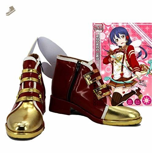 Lovelive Valentines Day Umi Sonoda Boots Cosplay Shoes