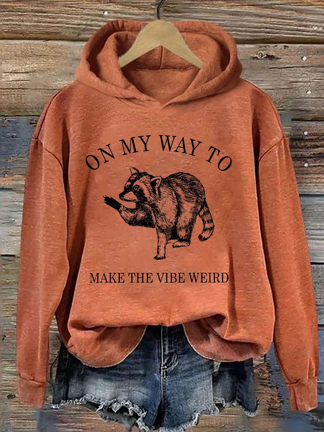 On My Way To Make The Vibe Weird Hoodie