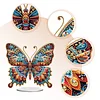 (US Only)Diamond Painting Desktop Decoration for Office Desktop Decor(Gorgeous Butterfly)