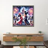 Mickey Minnie Disney-11CT Stamped Cross Stitch 45*45cm