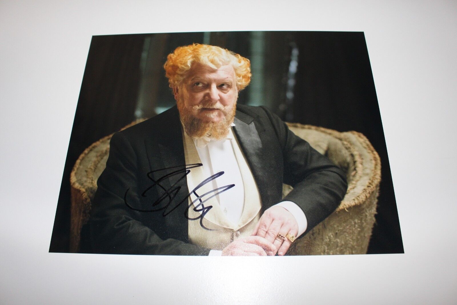 ACTOR SIMON RUSSELL BEALE SIGNED 'THE DEATH OF STALIN' 11x14 MOVIE Photo Poster painting B w/COA