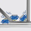 4pcs 28LBS Magnetic Welding Holder Multi-angle Solder Weld Fixer Positioner