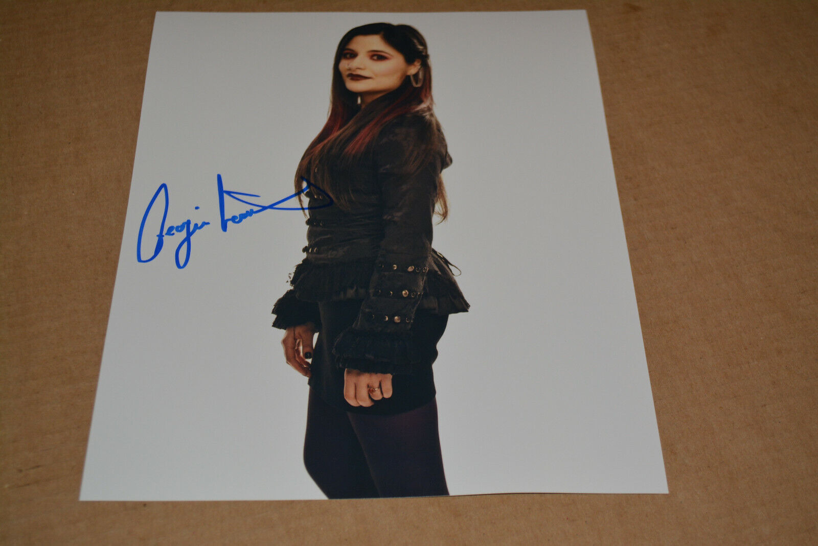 GEORGINA LEONIDAS signed autograph 8x10 (20x25 cm) In Person HARRY POTTER