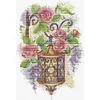 Flower Street Lights-14CT Stamped Cross Stitch 27*38cm/10.63*14.96in tapestrymarket
