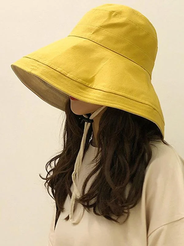 Two-sided Sunscreen Fisherman Hats - yankia