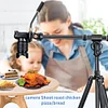 YT03 Camera Overhead Shooting Bracket Extension Rod SLR Mobile Phone Photography Integrated Horizontal Shooting Rod With 1/4 Inch And 3/8 Inch Screws, 360° Rotation, Multi-angle Photography, Load-Bearing Up To 33 Pounds
