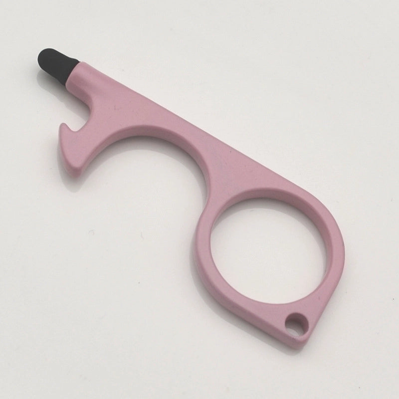 Minimalist Solid Color Zinc Alloy Plating Inlay Rhinestones Keychain