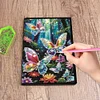 50 Pages DIY Butterfly A5 Special Shaped Diamond Painting Notebook