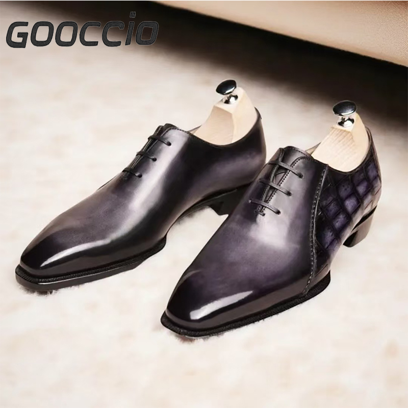 TV116 Prenium Calf-Skin Dress Shoes/Oxford Shoes For Men GOOCCIO   