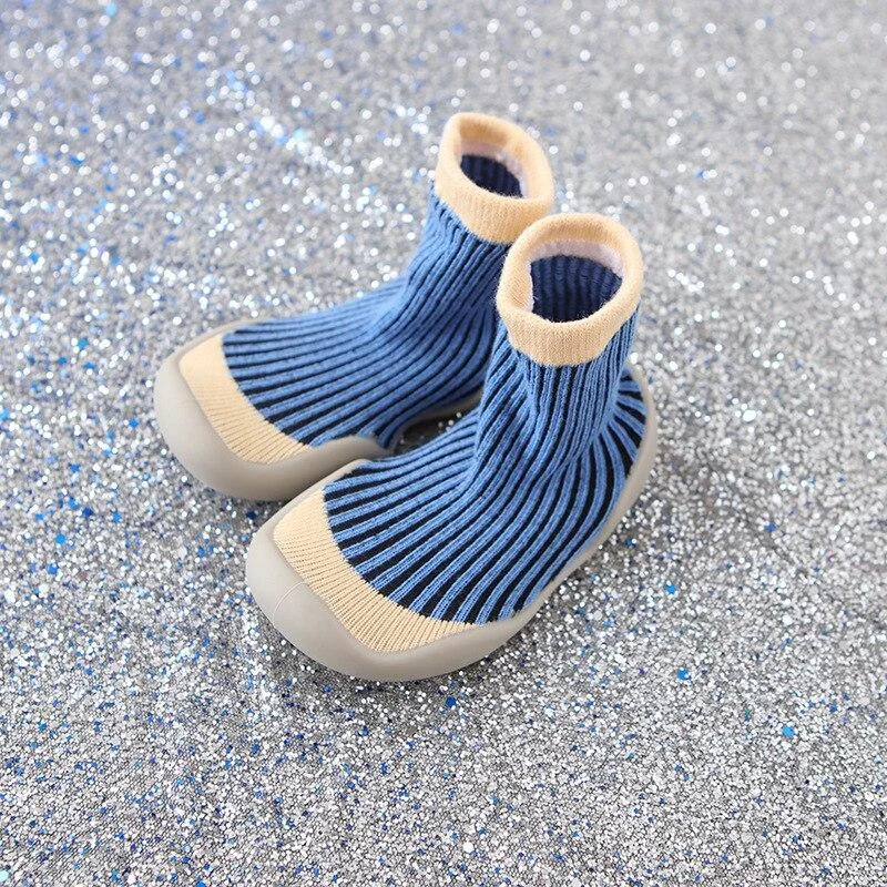 Baby Shoes Boy First Shoes Baby Walkers Infant Toddler Shoes Soft Rubber Sole Baby Shoes Fashion Newborn Baby Booties Slippers